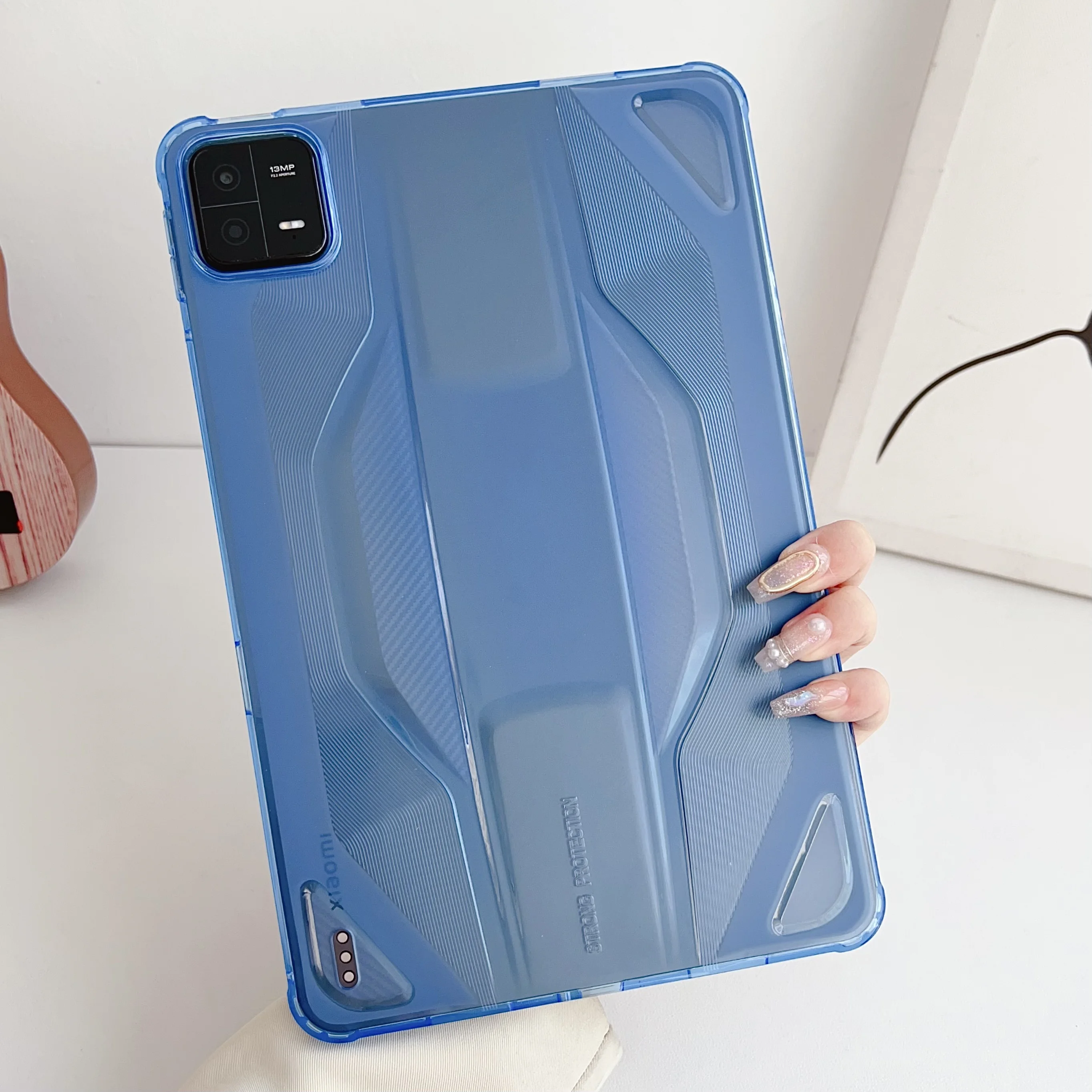 For REDMI PAD SE Tablet Case PC+TPU Shockproof Back Cover for XIAOMI PAD 6S PRO Pad 5 6 11" Protective Shell Funda