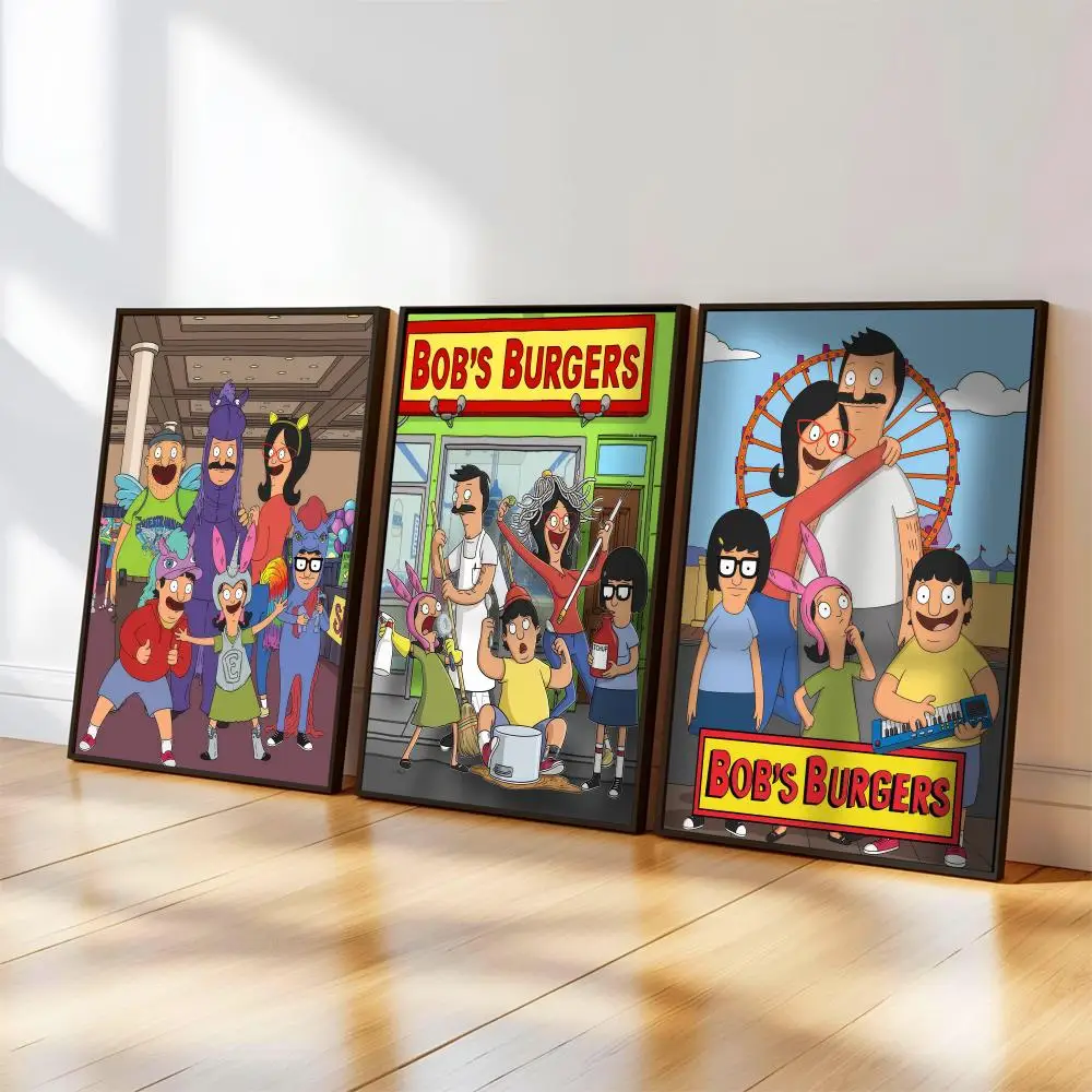 Poster, Musik-Album-Cover für Zimmer, Leinwandgemälde, Kunstdruck, B-Burgers, Heimwanddekoration, Bild, B-Bobs Geschenk