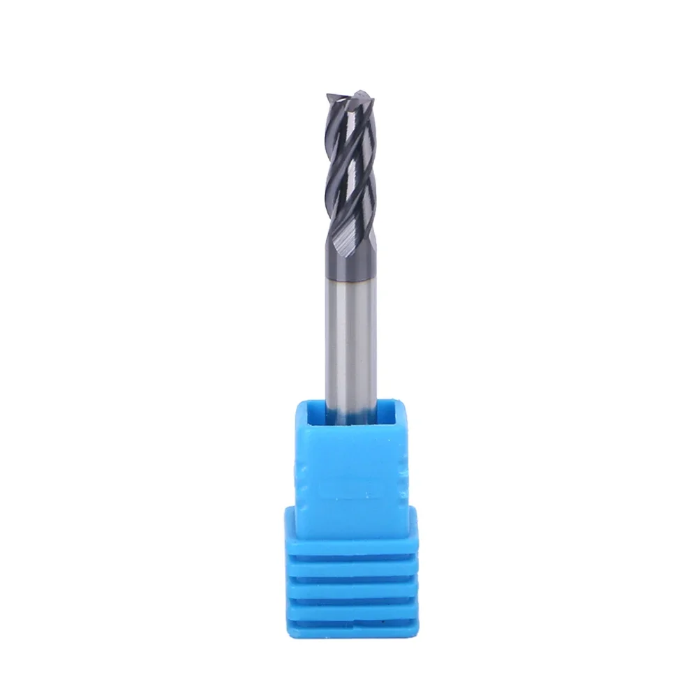 Tungsten steel CNC Lathe Milling Cutter router bit Alloy Carbide End Mill 4 Flute 1mm 2mm 3mm 4mm 5mm 6m tools For Milling Wood