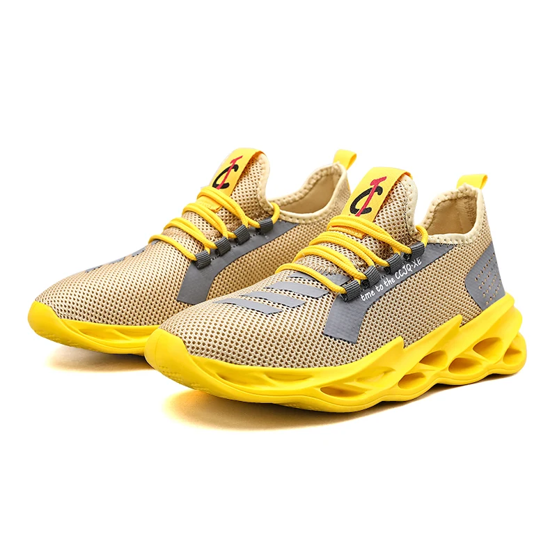 Women's Sneakers Breathable Knitted Mesh Comfortable Flat Lace Up Shoes Trendy Fashionable Casual Outdoor Women Running 2026