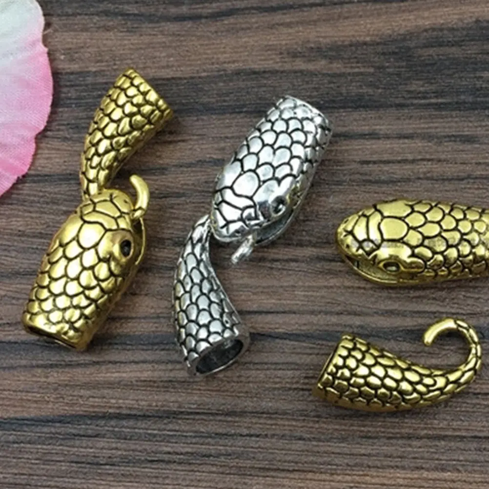 

10Pairs Snake Toggle Clasp Alloy Jewelry Clasps for Bracelet Making Necklace Clasps DIY Jewelry Findings Sturdy Comfortable