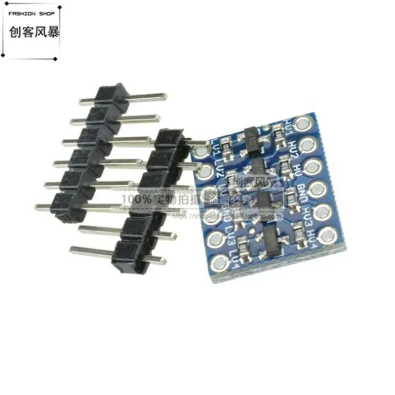 Bidirectional Level Conversion Module, CJ 3.3V to 5V, 5V to 3.3V, IIC UART SPI TTL, 4-Way