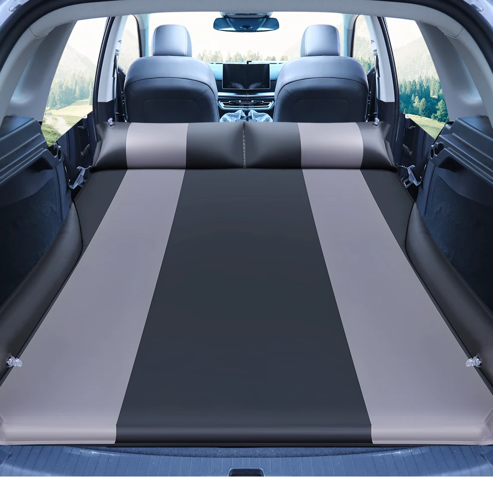 Automatic SUV Car Air Mattress Self Inflating Sleeping Pad for Car Camping or Tent Camping Self-Inflatable Pillow Used for Suv