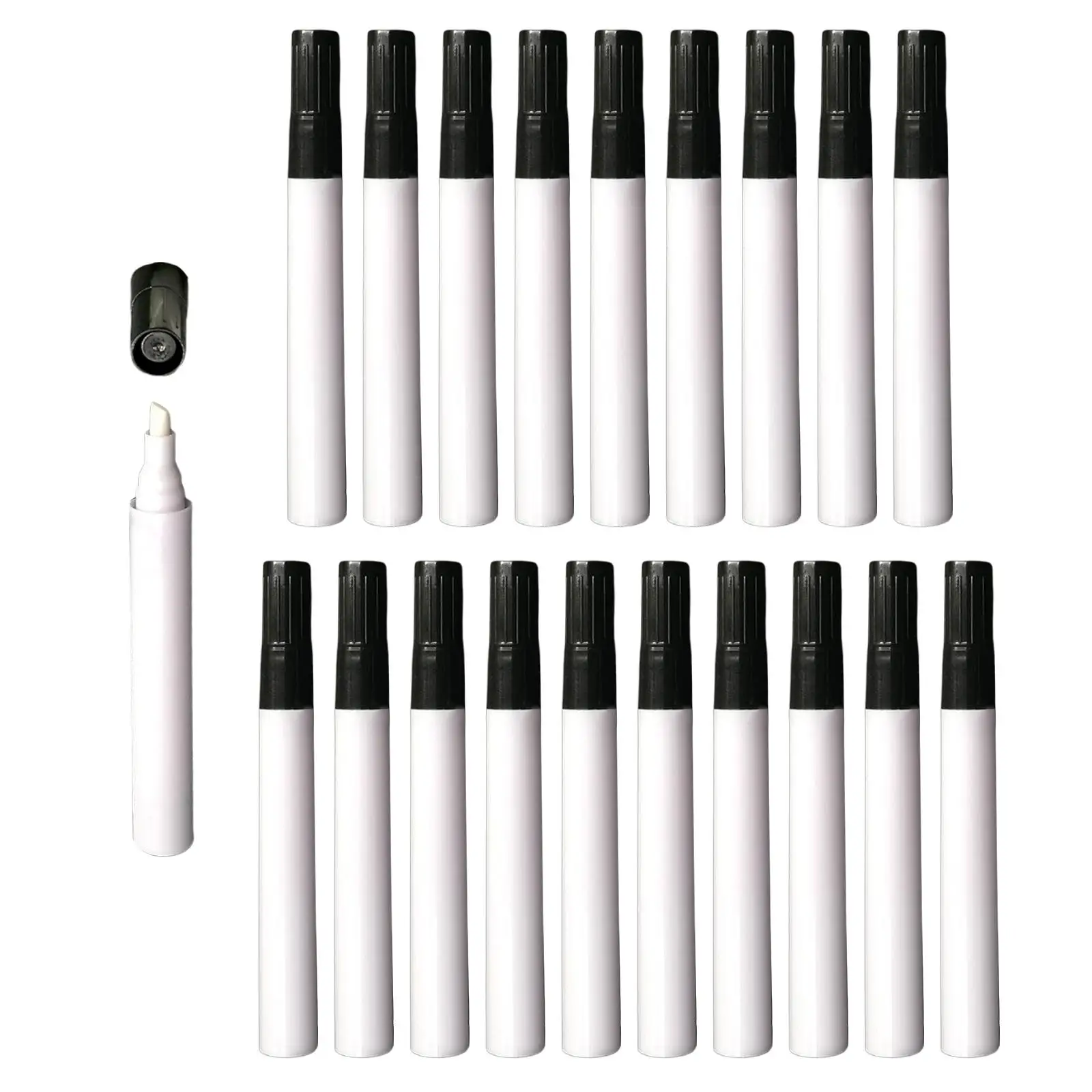 10 Stück leere Whiteboard Stift leere Farbe Whiteboard Stift Fässer Rohr Marker