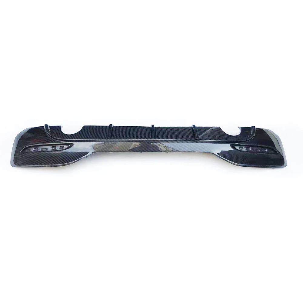 Carbon Fiber Rear Bumper Diffuser for BMW F20 F21 1series 118 120 140 LCI With M Package 15-19