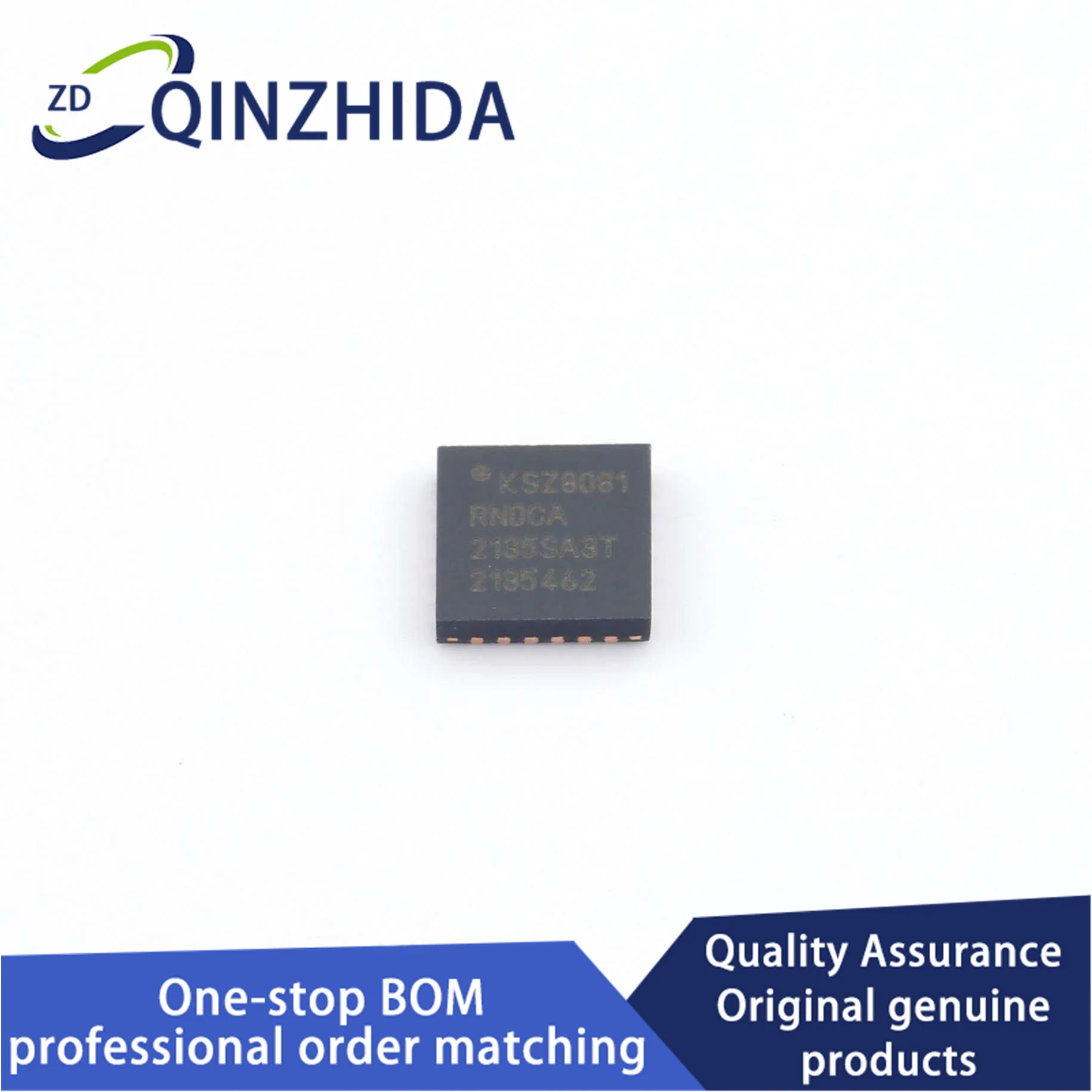 5-10Pcs/Lot KSZ8081RNDCA-TR QFN24 Electronic Components IC Chips Integrated Circuits IC