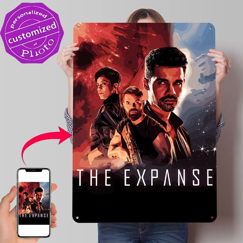 The Expanse TV Show Metal Poster Customized Wall Art Retro Vintage Tinplate Signs for Bathroom Decor Room Decoration Home Items