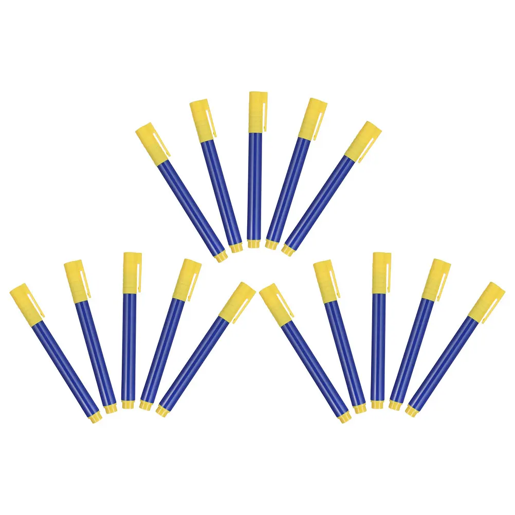 

15pcs Portable Banknote Pen Cash Security Marker Nondamaging Ink Fake Bill Tester Currency Verification