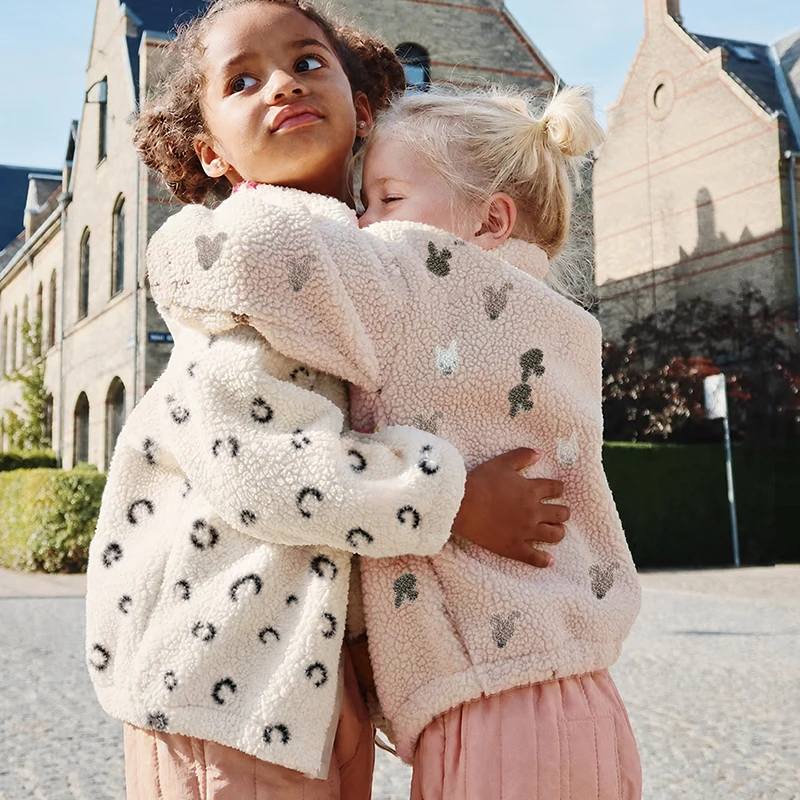 Ircomll 2 pcs Kids Clothes Warm Fleece Thick Baby Clothes Girl Boy Loungewear Hooded Sweatshirt+Pants School Uniform Outfit