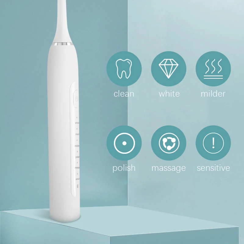 Electric Toothbrush Sonic Usb Fast Charging Waterproof IPX7 Delivery Within 24 Hours wholesale and retail WDDA72