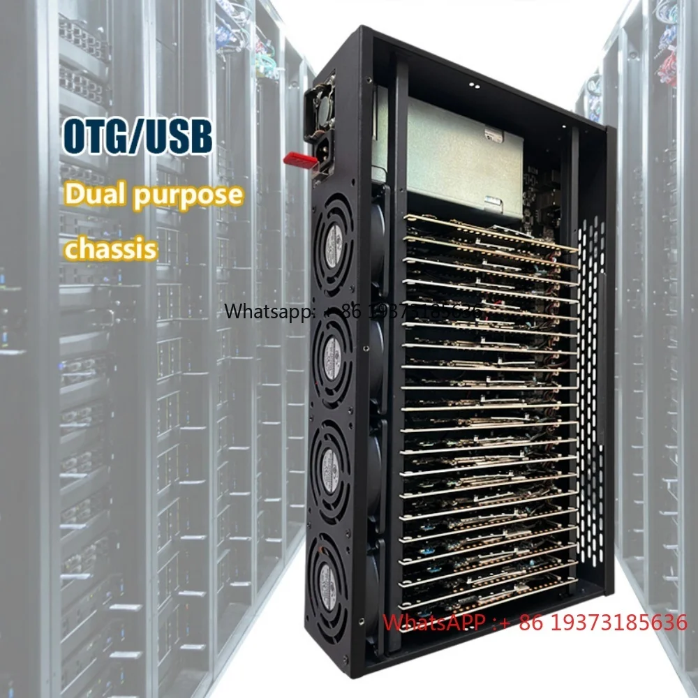Mobile Phone Farm Devices Chassis Smartphone Click Farm Unified ControlCellphone Farming Setup Android Mainboard Box Phone