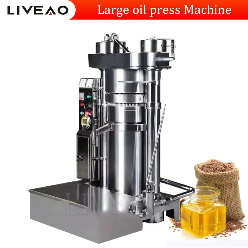 Automatic Edible Oil Extraction Machine Hydraulic Oil Pressing Machine Cold Oil Press Machine