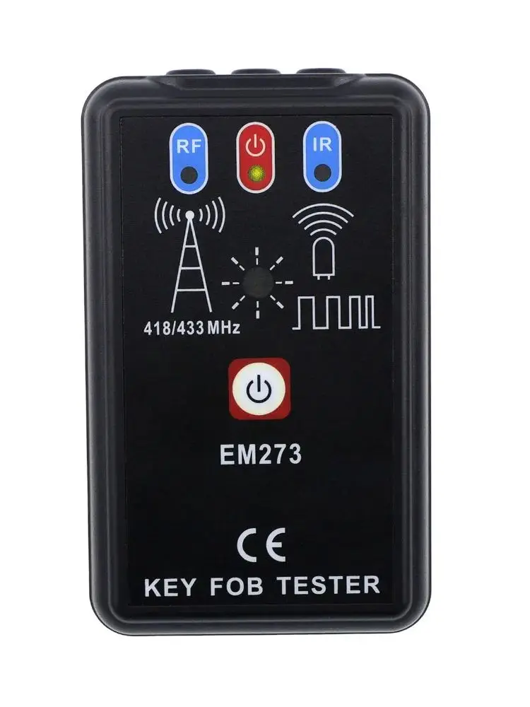 LED Key Fob Frequency Tester Checker Finder Wireless Radio Frequency Remote Control EM273 ALL SUN