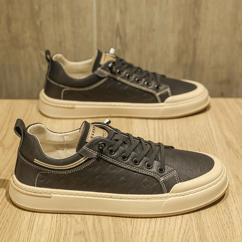 

Men's Casual Sports Shoes with Thick Sole – Multi-Functional Running Style, Lightweight Breathable Lining. Perfect for Outdoor A