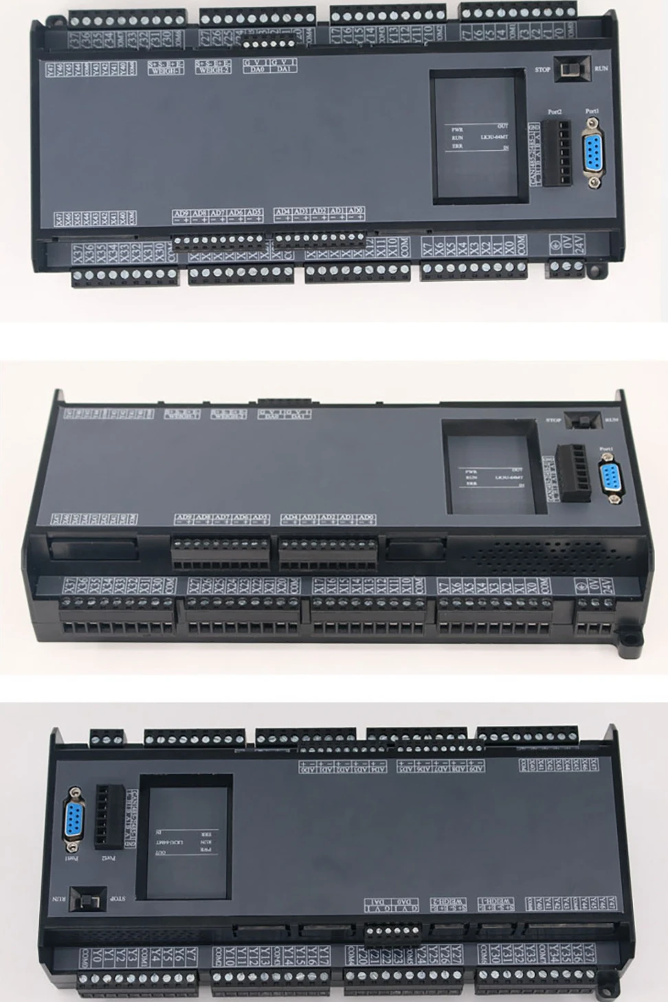 LK3U 200 كيلو هرتز FX3U-14 -24 -32 -48 -64 -80MR MT ترانزستور مرحل MODBUS تناظري في مفتاح إلى PT100 NTC 10K إيثرنت #3