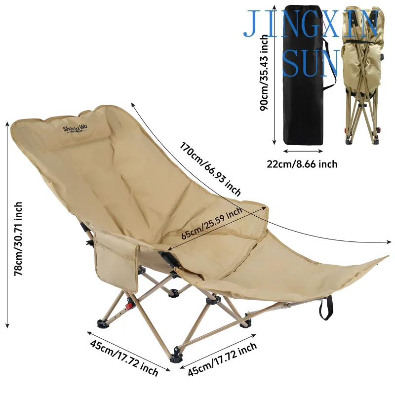 Portable Folding Removable Large Dual-purpose Custom Lounge Chair Lounge Chair