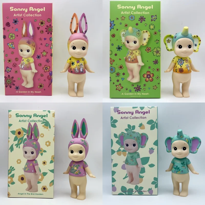 

Sonny Angel Artist Collection Series A Garden In My Heart Angel In The Brid Garden Elephant Rabbit Blind Box Gift Toys