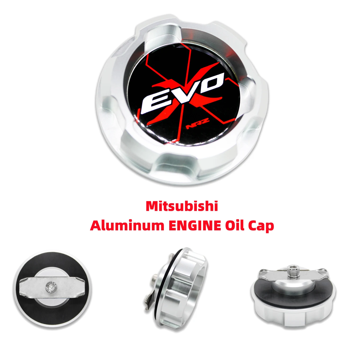 Aluminum ENGINE Oil Cap for Mitsubishi LANCER EVO 8 9 10 3000GT 3000GT TWIN TURBO 6G72 GALANT VR4 OUTLANDER MIRAGE JDM