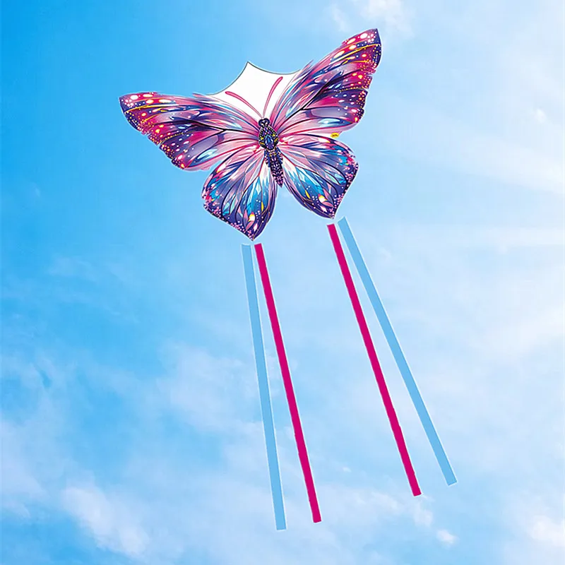 free shipping butterfly kite outdoor play basta juego de mesa gel blasters fallschirm electric kite machine kite accessories fun