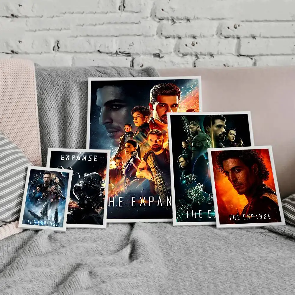 Moive The Expanse Self-adhesive Art Poster Whitepaper Prints Posters Artwork Aesthetic Art Wall Painting