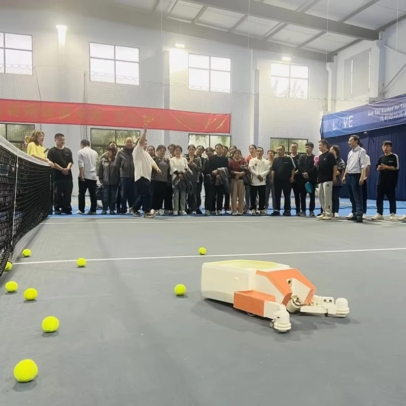 Bild 3: Neuester Smart Tennis Ball Pick up Robot Tennis Ball Collector Picker für Tennis Sports Training Court