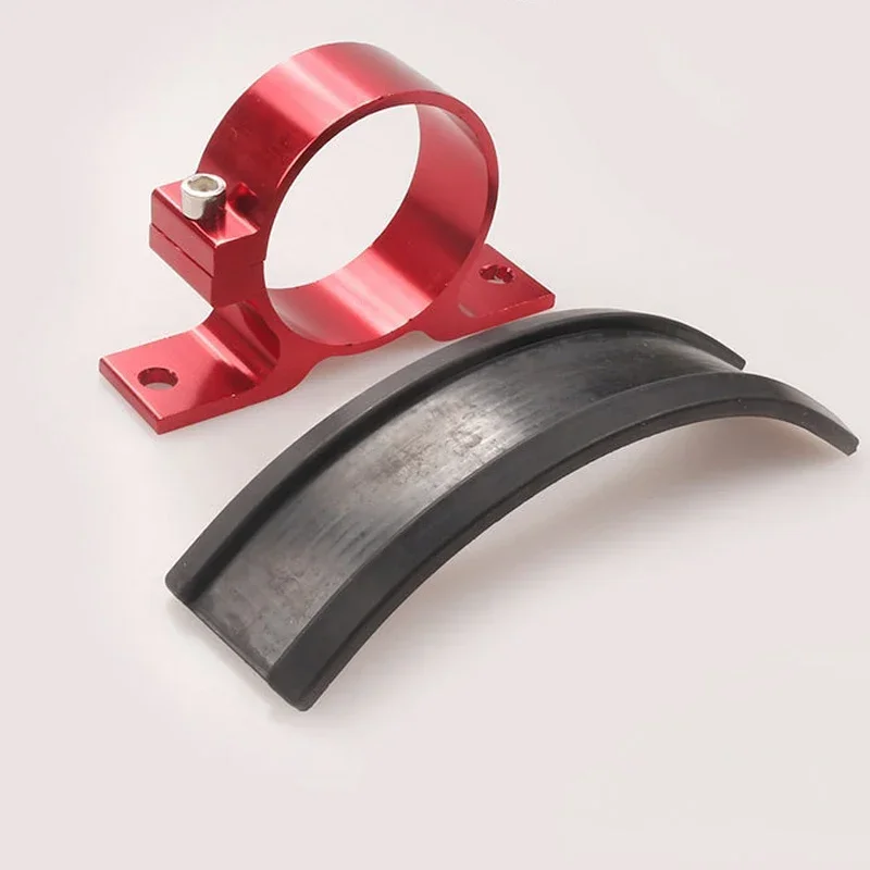 Staffa per pompa carburante per auto da 50 mm Staffa di fissaggio per pompa olio esterna singola Pompa per carburante per auto da corsa Supporto per