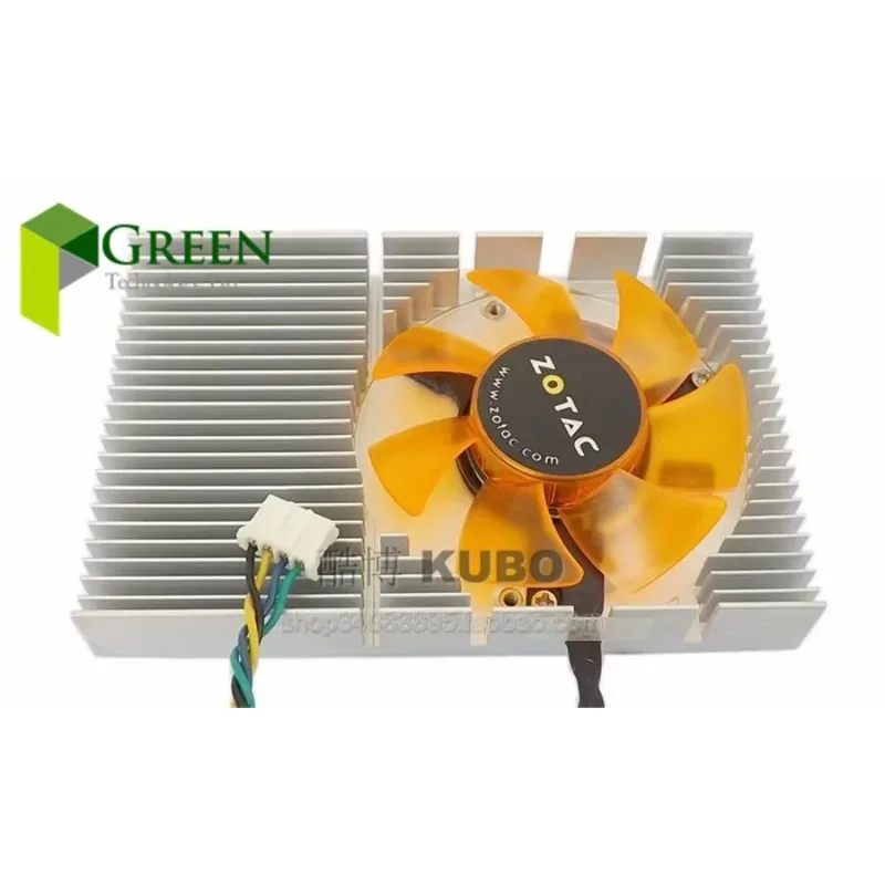 pa POWER LOGIC PLD5010S12L 83x54x12mm 43mmHolePitch مروحة تبريد لبطاقة الرسومات Thortex9400GT GT210 GT520 مع مبددات حرارة 12 فولت #1