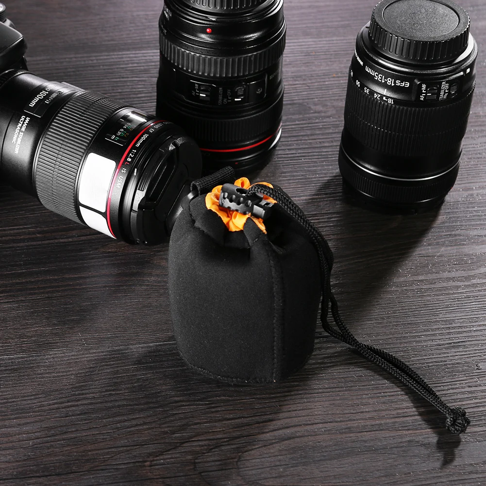 Su geçirmez Yumuşak Neopren Ka - Lens Case Pouch incelemesi ve fiyatı
