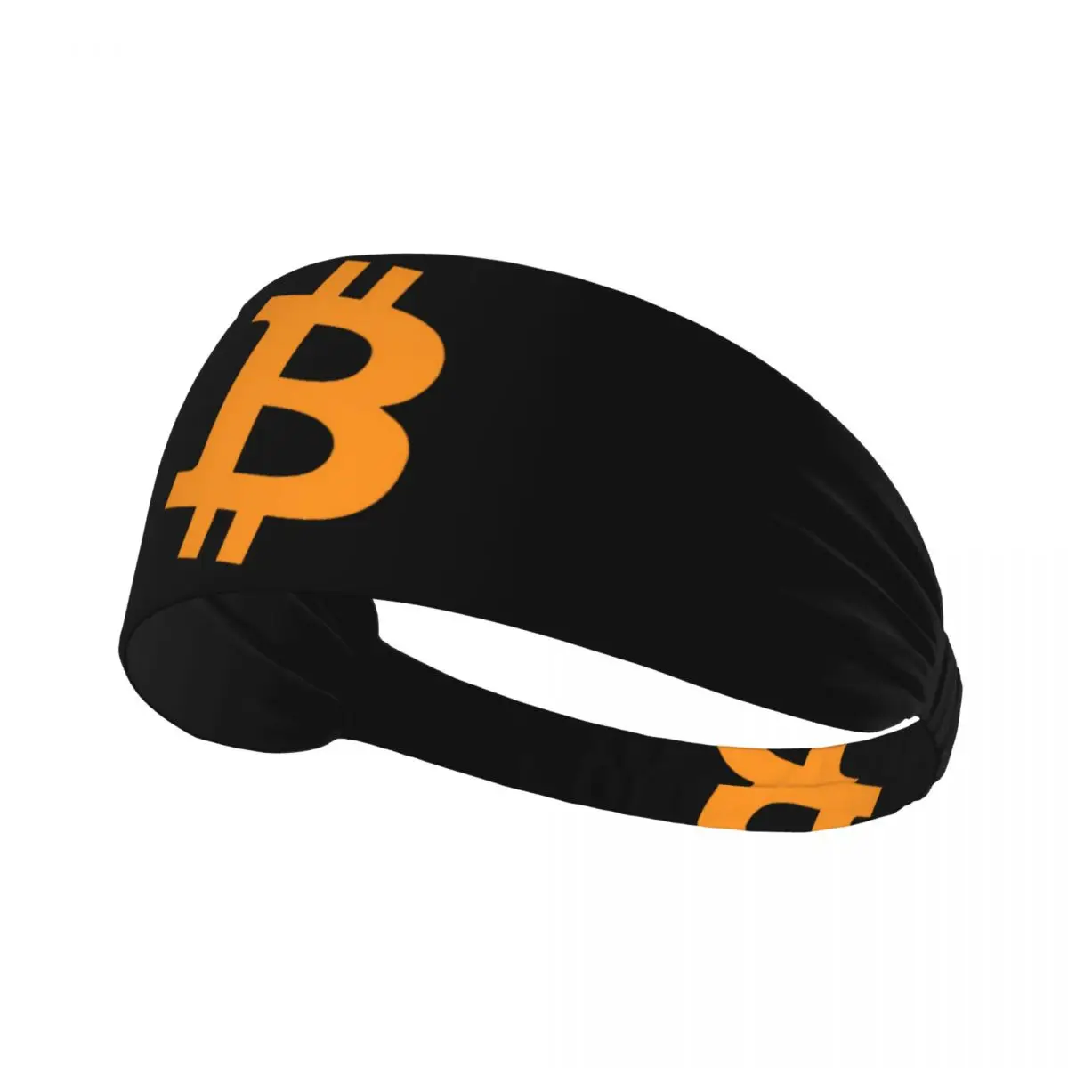

Custom Bitcoin Cryptocurrency - Bitcoin BTC Sweatband for Men Women Wicking Moisture Sports Sweatband Gym Yoga Running
