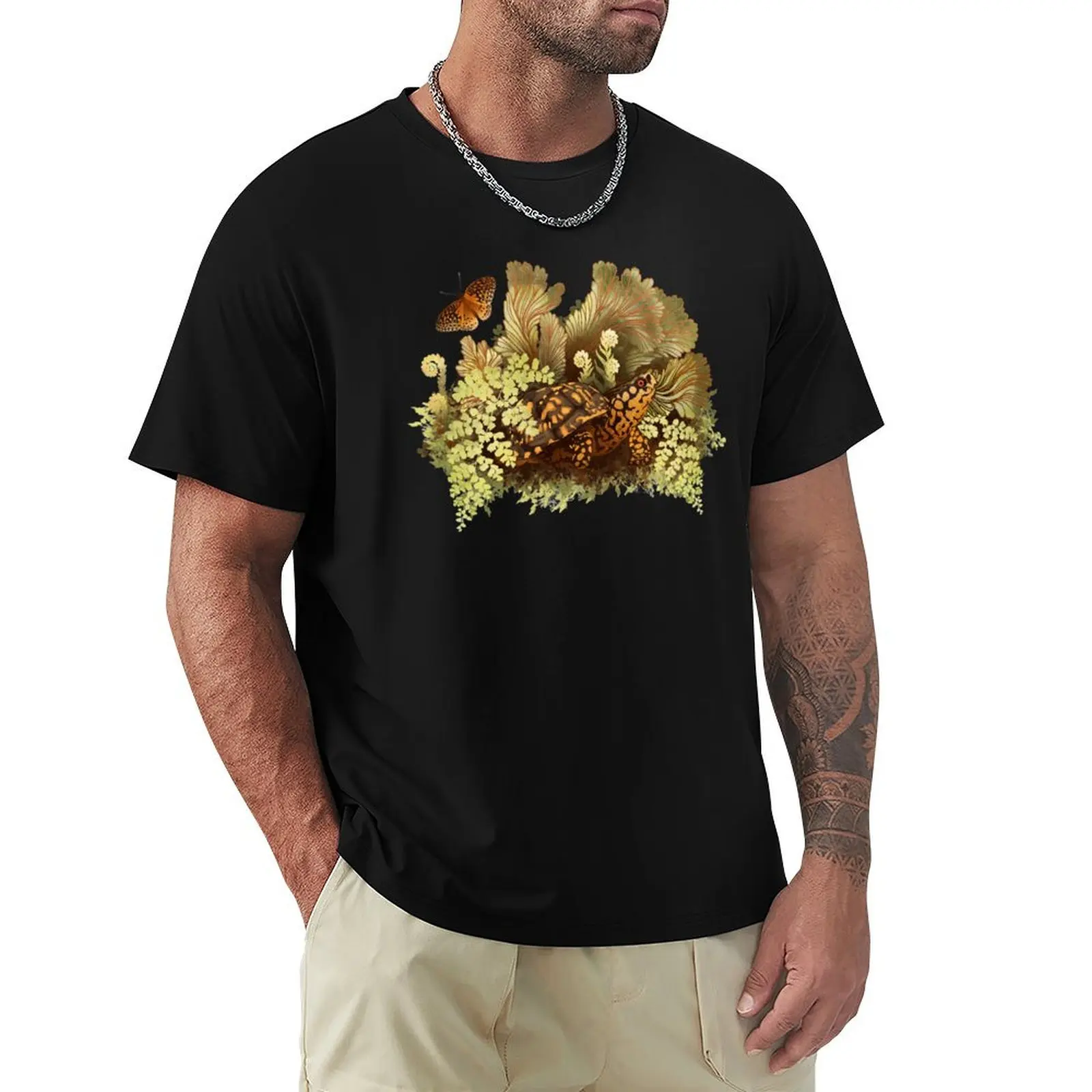 

Eastern Box Turtle T-Shirt T-shirts oversize anime figures hippie clothes anime stuff heavyweight t shirts for men