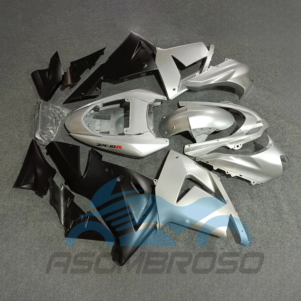 ZX10R 2004 2005 Prime Fairing Kit for KAWASAKI ZX 10R 04 05 Motorcycle Customized Injection Fairings