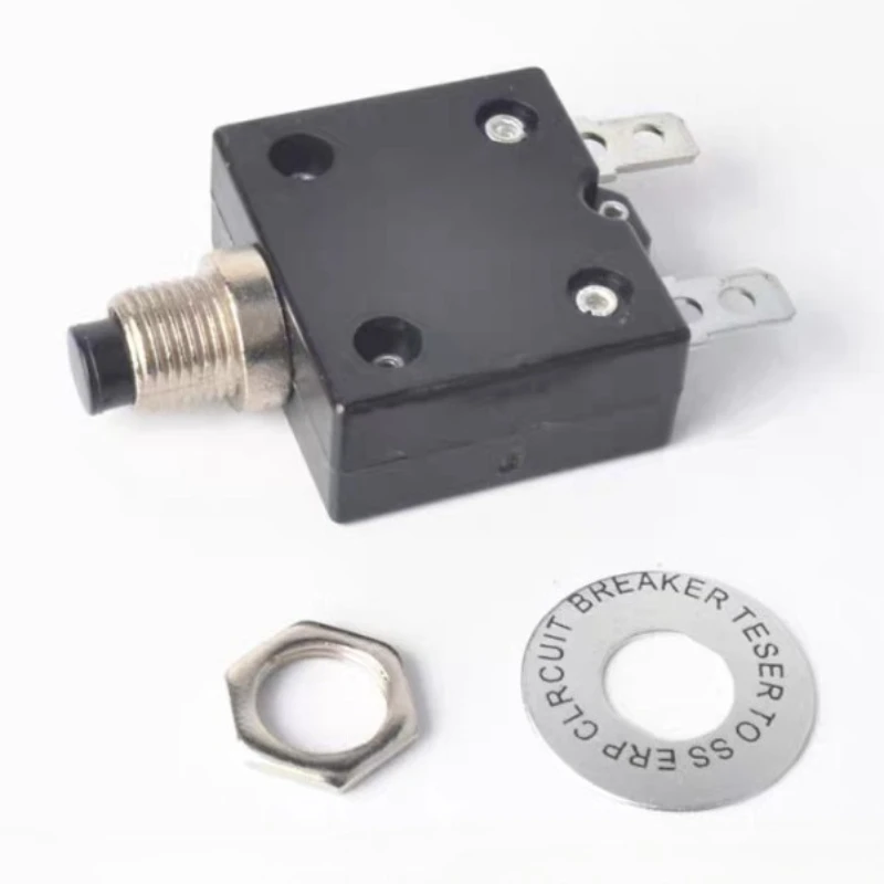 

5 шт. термовыключатель сброса 5A 10A 15A 20A 25A 30A 40A 50A 60A защита от перегрузки автоматический выключатель защита от перегрузки разъем