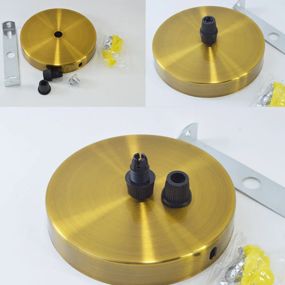 light canopy kit 100mm Vintage Ceiling Plate Base Thickening Fixed Chassis Hanging Chandelier Lighting Accessories