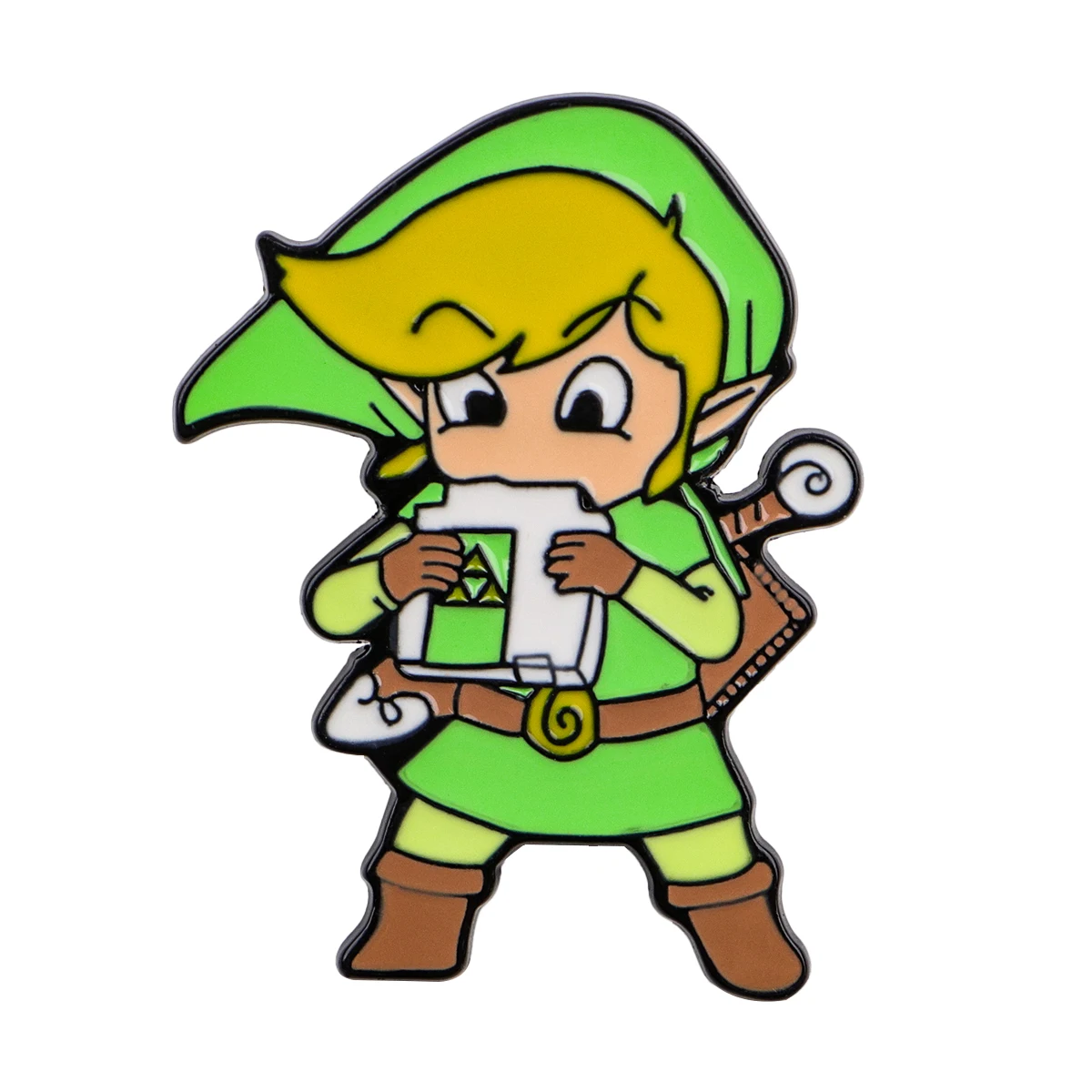 Game Character Enamel Pins Cartoon Jewelry Cosplay Accessories Link Badges Backpack Lapel Pins Brooches Party Gifts Toy for view 5