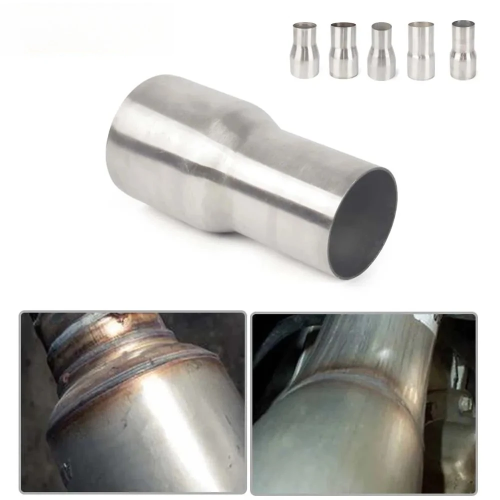 

51mm 63mm 57mm 76mm Universal Stainless Steel Car Exhaust Reducer Connector Pipe Tube Adapter Intake Pipe Connection Joint