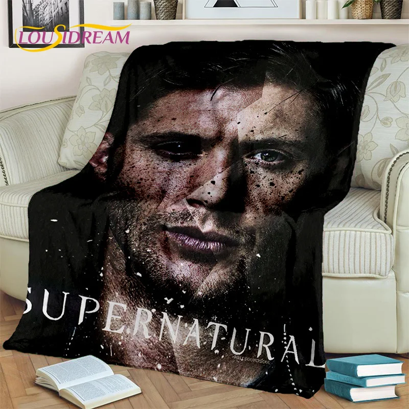

Supernatural Series 3D Blanket,Flannel Throw Blanket for Home Bedroom Bed Sofa Living Room Picnic Office Hiking Leisure Nap Gift