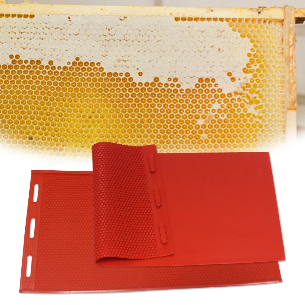 Beeswax Foundation Press Mold Beekeeping Silicone Flexible Beehive Wax For Machine Foundation Sheets Press Tool For Beekeeper