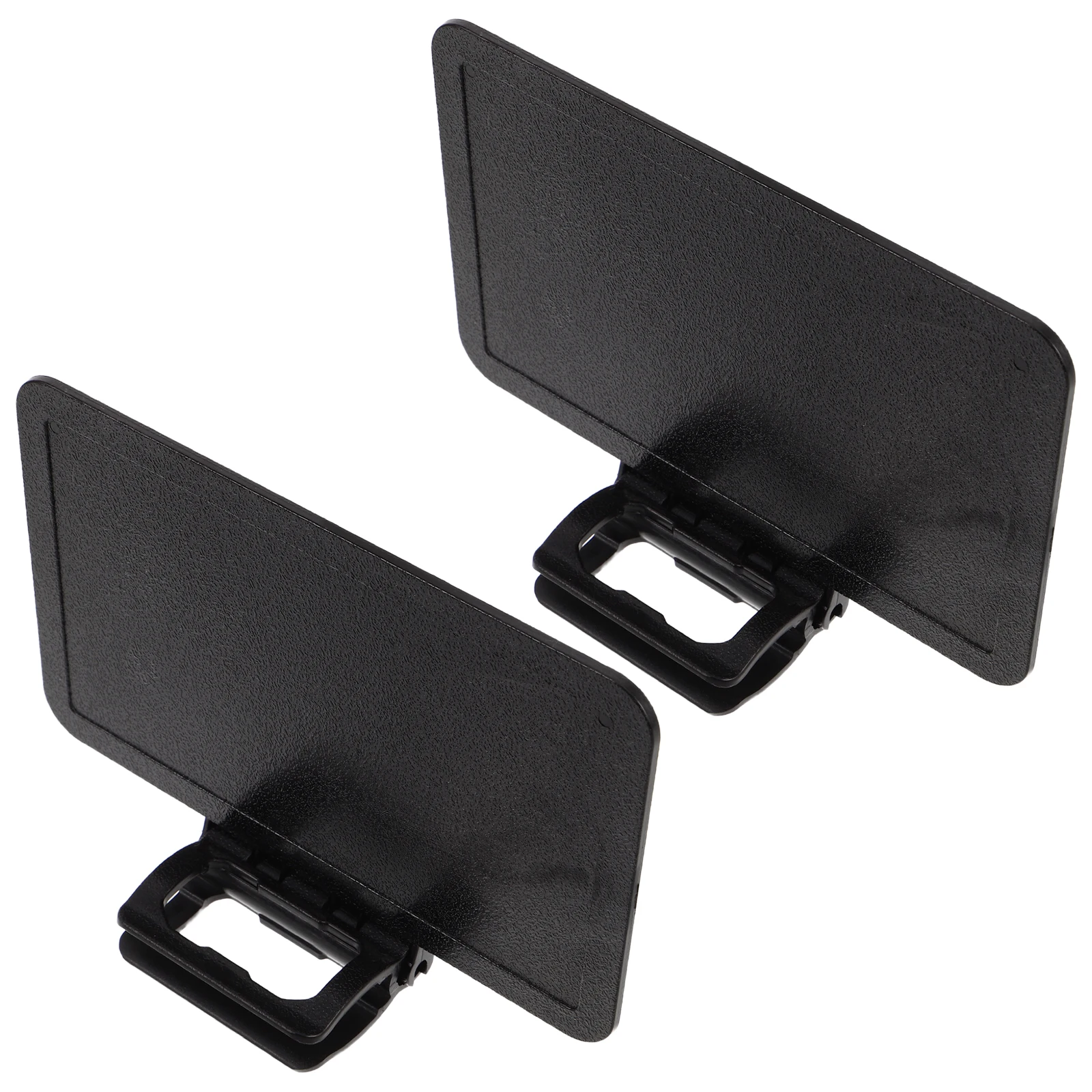 

2pcs Phone Sunshade Cover Black Universal Car Mobile Phone Sun Shade With Strong Suction Mount Anti-Glare Foldable Sun Visor For
