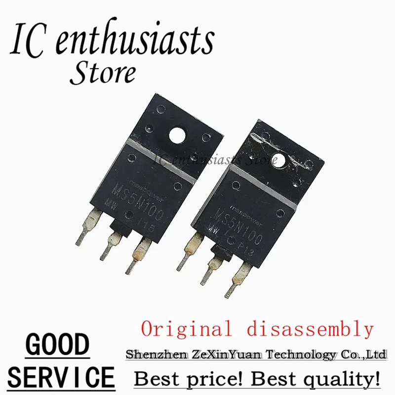 

10PCS MS5N100 5N100 5A 1000V TO-3P Original disassembly