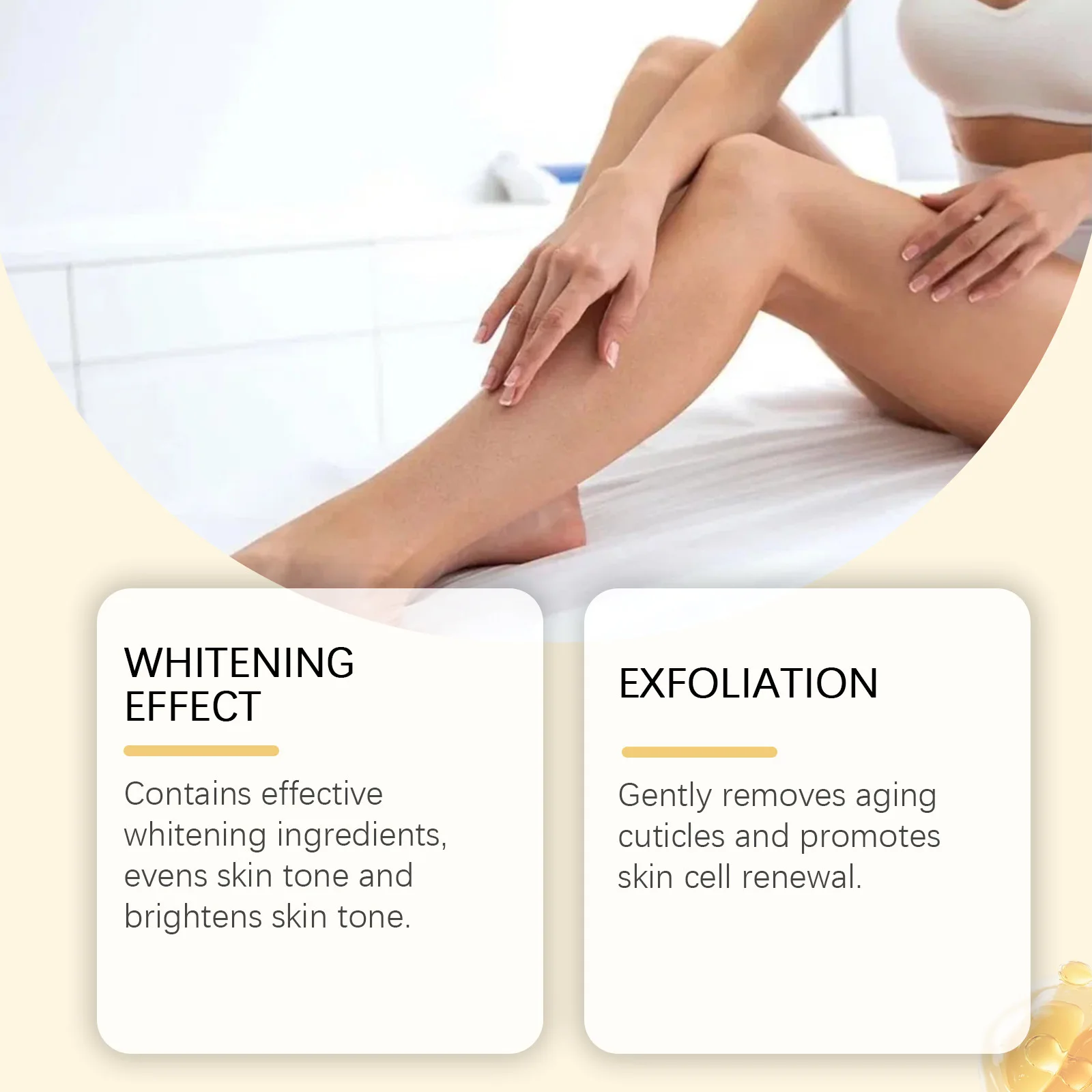 Vitamin C Lightening Body Lotion Deep Hydration Improve Rough Dullness Fade Melanin Turmeric Cream Brightening Skin Care Product
