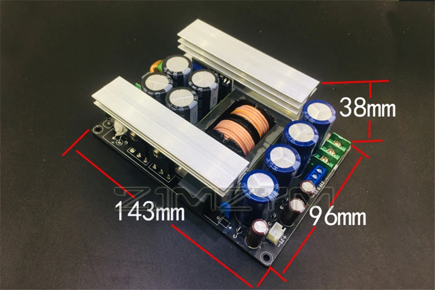 LLC Soft Switch Leistungsverstärker Switch Power Board 1500 W Dual-Ausgangsspannung positiv und negativ 60 V 80 V – Detail 3