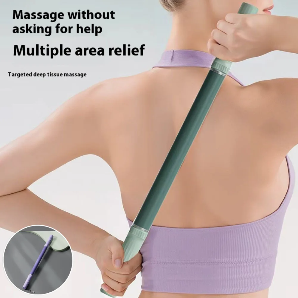 

Yoga Stick For Muscle Stretching Relaxation Massage Roller Bar for Leg Stretching and Release Fit Sports Stretching Home Workout