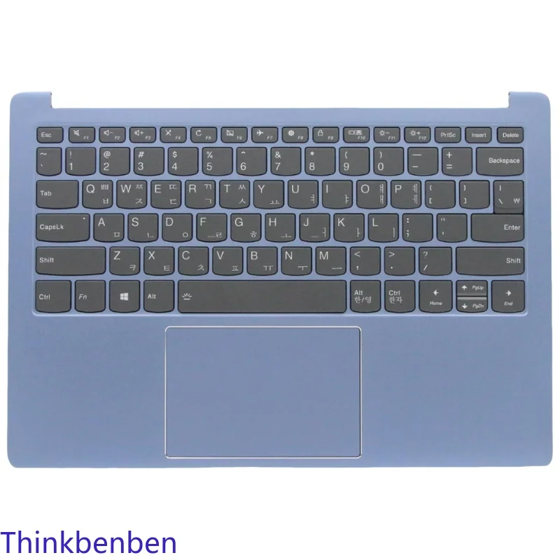 Blue Upper Case Palmrest Shell Cover Backlit Keyboard For Lenovo Ideapad S540 13 13IML 13API 13ARE 13ITL 5CB0W43698