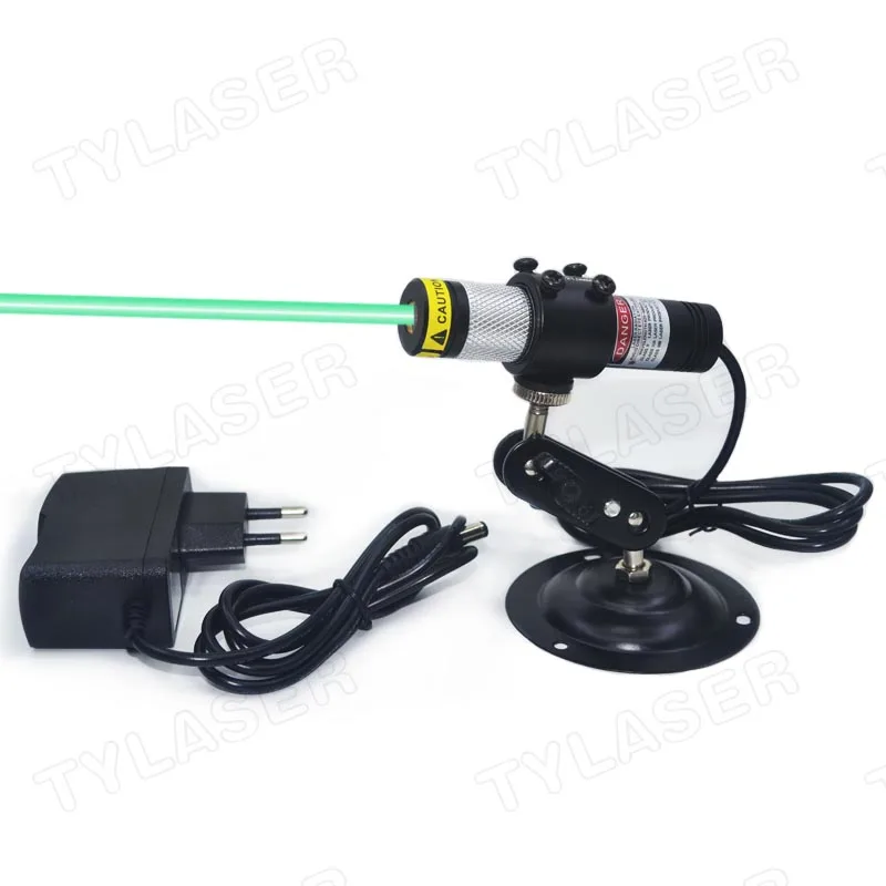D20X90mm Vetro impermeabile Punto verde diretto 520nm Modulo laser focalizzabile 10mW-135mW per localizzatore di segeria Casa stregata di Halloween