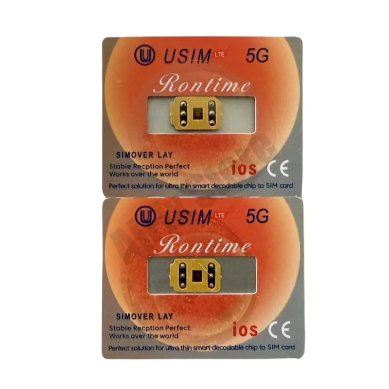 Usim Ultra الأصلي مع وضع QPE Esim مع شريط لاصق لهاتف iPhone 12 mini 13 mini 16 15 14 X 8 7 iOS18 iOS26