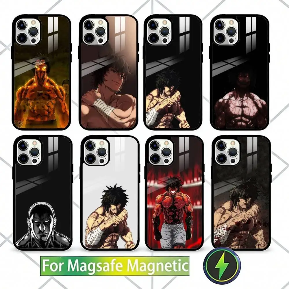 

K-Kengan A-Ashura Phone Case For iPhone17,16,15,14,13 Plus,Pro Max Magnetic For Magsafe Wireless Charging