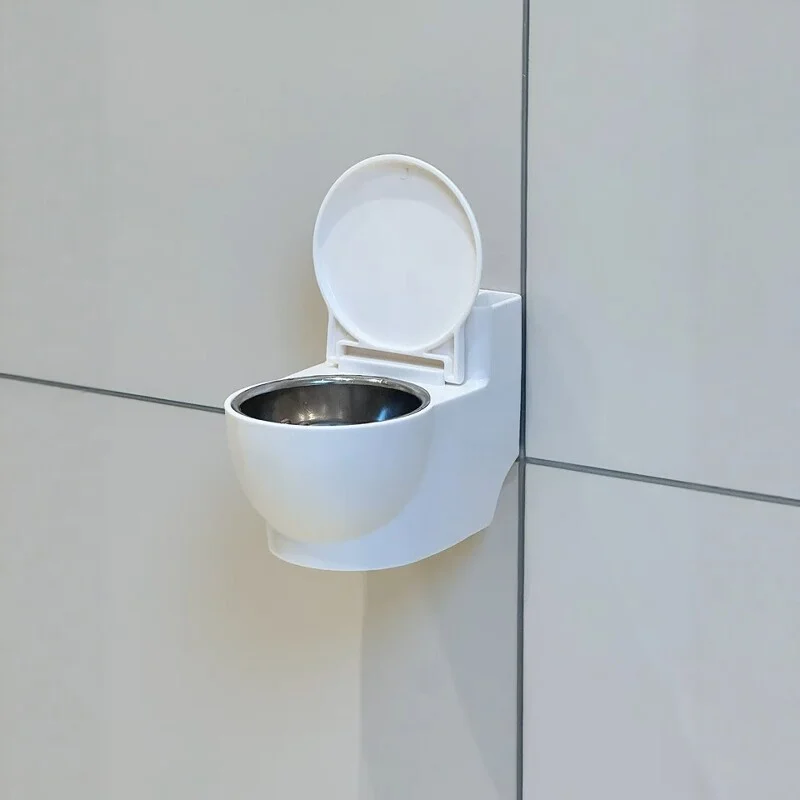 Cute Toilet Ornaments, Desktop Bathroom Decorations, Home Goods, Creative Ashtrays