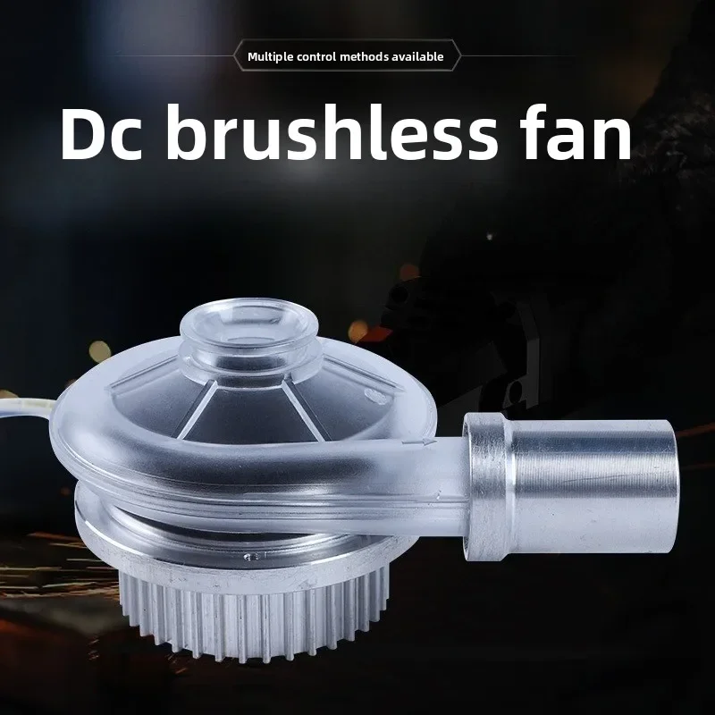 Mini fan, high pressure, high speed and large air volume blowing and suction dual-purpose turbine fan