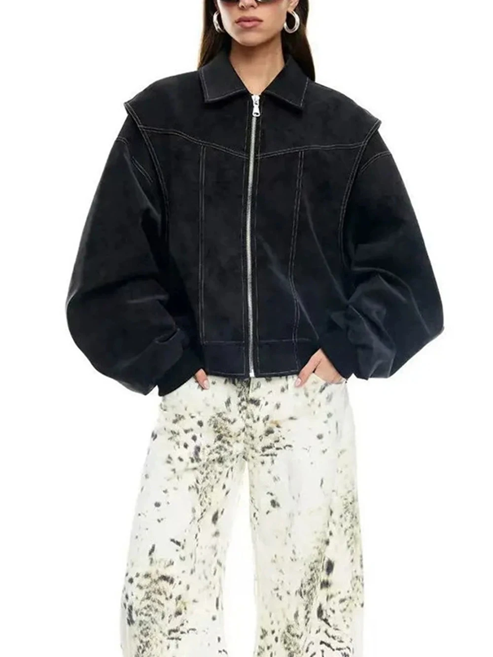 

Fashionable Personalized Trendy And Stylish Outerwear For Women In The Autumn Of 2025 Featuring Versatile And Long Sleeved