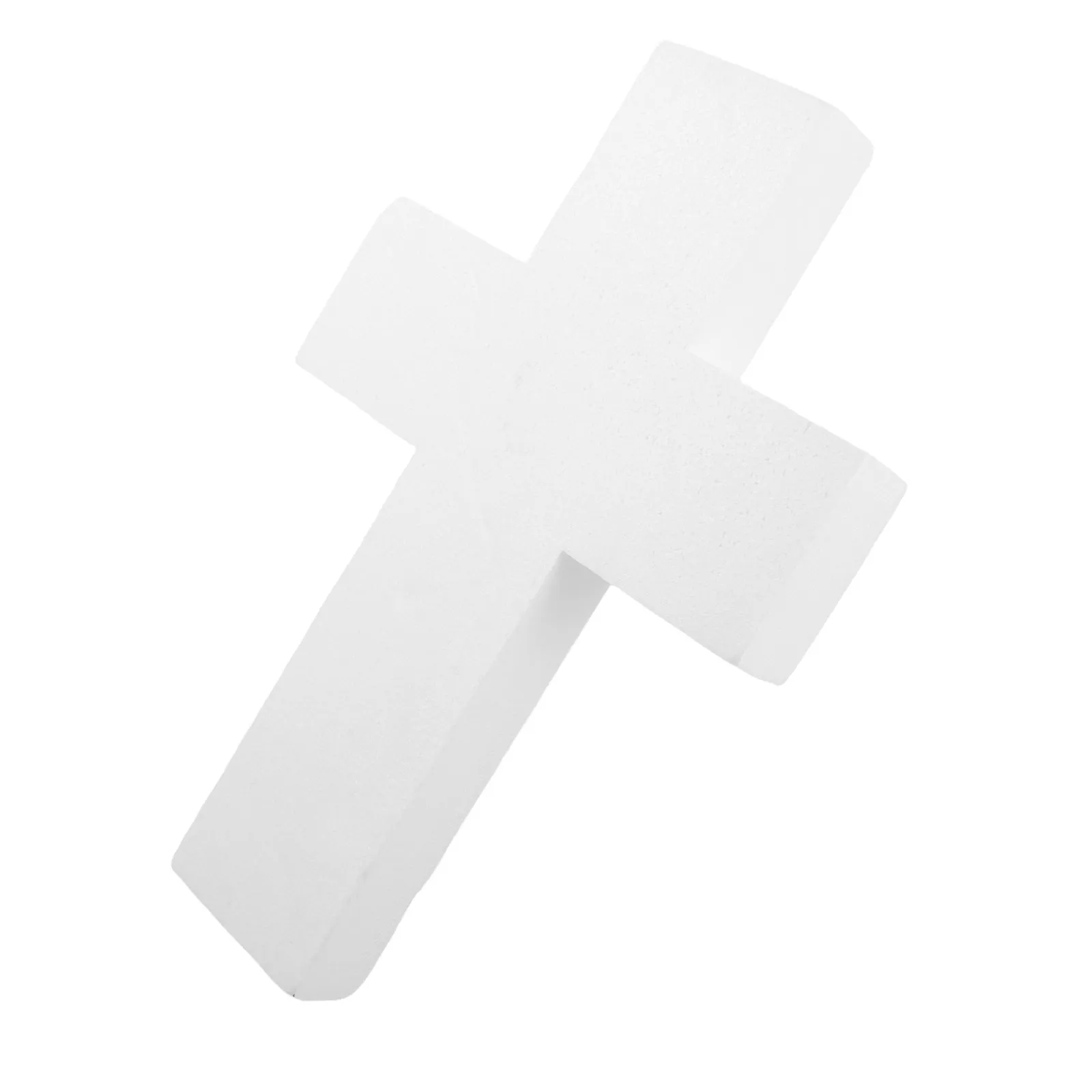 Lightweight Polystyrene Blank Cross for Holy Communion DIY Decoration Craft Painting Religious Keepsake Centerpiece Wall Display